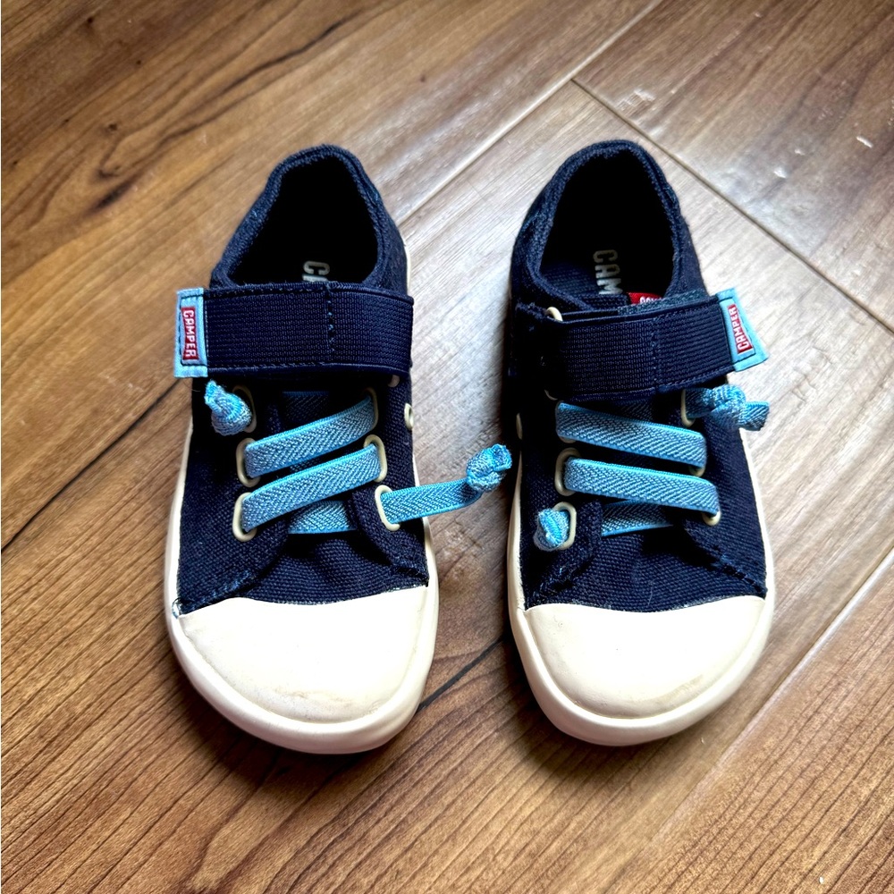 Camper blue toddler shoes size 25 us 9